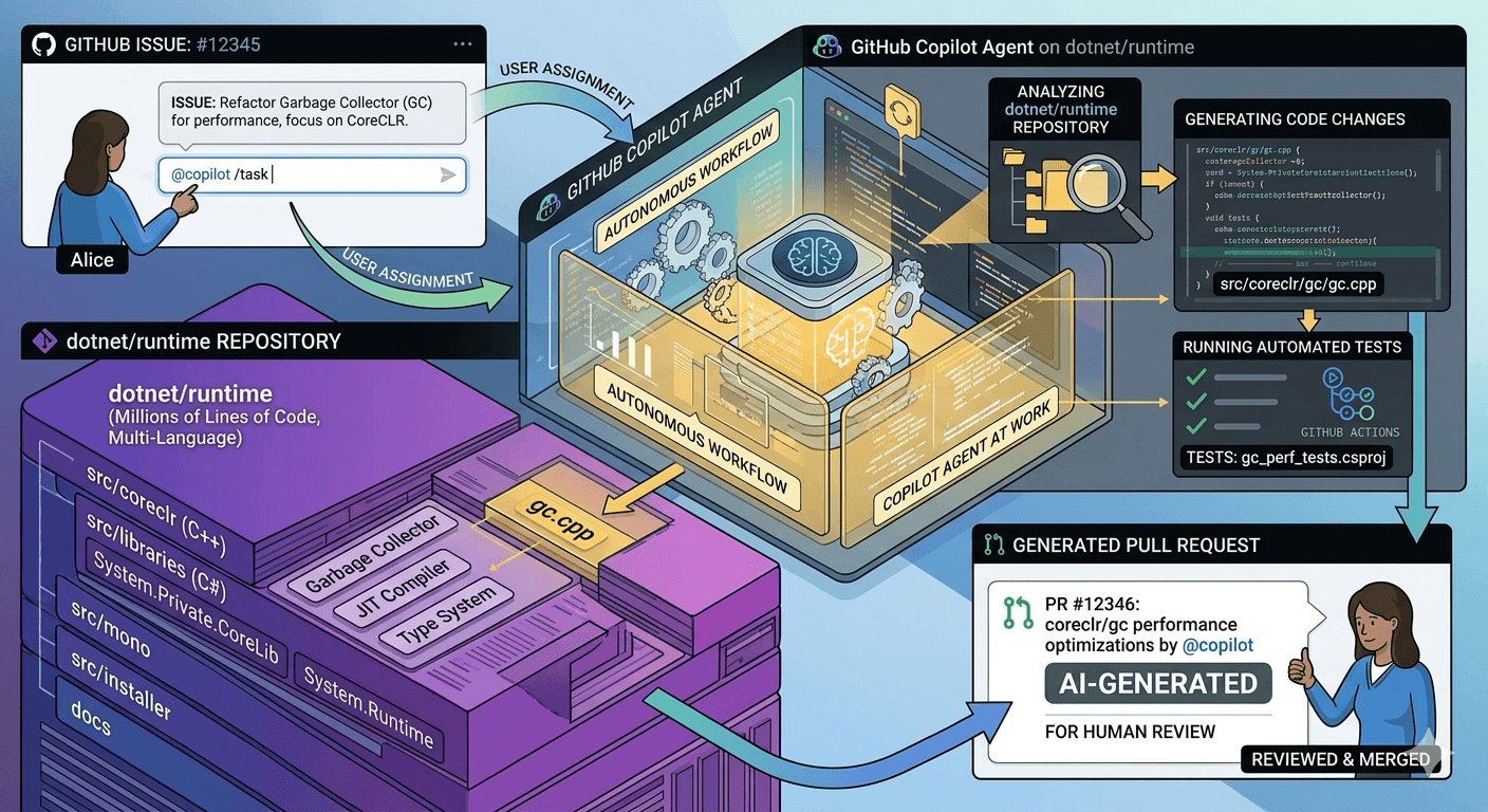 Microsoft shared their experience in using Copilot in dotnet/runtime for over 10 months
